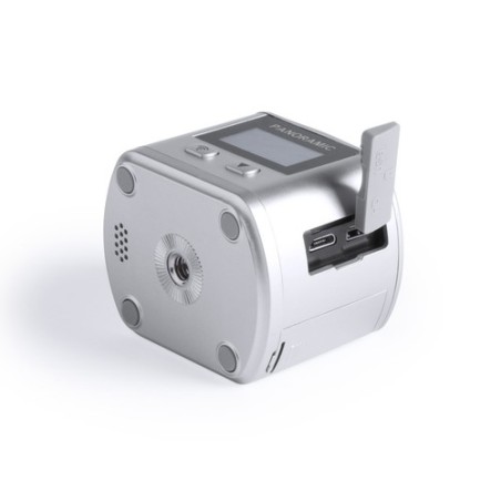 Caméra Sportive Étanche HD 360° Personnalisée Logans Couleurs : blanc objet promotionnel éco-responsable