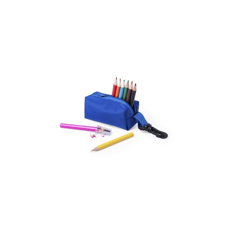 Trousse à Stylo Pratique Personnalisable Migal Matières : polyester Couleurs : jaune objet promotionnel éco-responsable