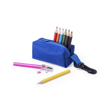 Trousse à Stylo Pratique Personnalisable Migal Matières : polyester Couleurs : jaune objet promotionnel éco-responsable