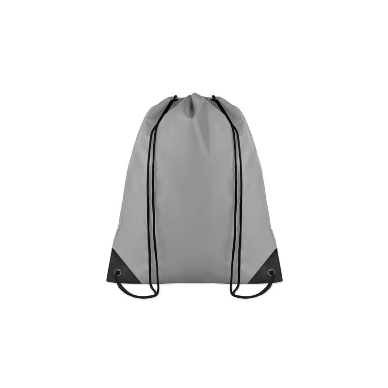 Sac à dos personnalisé en polyester idéal pour vos événements - SHOOP Matières : PET Couleurs : gris cadeau collaborateur premiu