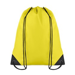 Sac à dos personnalisé en polyester idéal pour vos événements - SHOOP Matières : PET Couleurs : jaune objet promotionnel éco-res