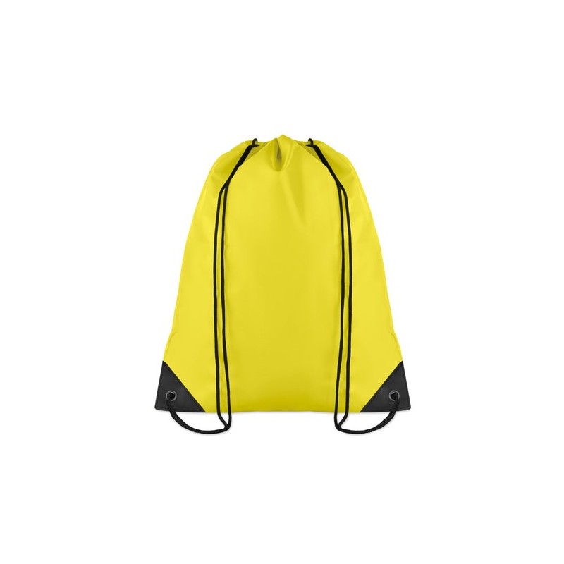 Sac à dos personnalisé en polyester idéal pour vos événements - SHOOP Matières : PET Couleurs : jaune objet promotionnel éco-res