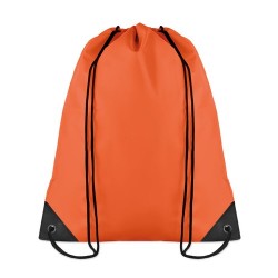 Sac à dos personnalisé en polyester idéal pour vos événements - SHOOP Matières : PET Couleurs : orange impression haute définiti