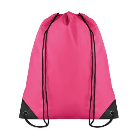 Sac à dos personnalisé en polyester idéal pour vos événements - SHOOP Matières : PET Couleurs : fuchsia personnalisable avec vot