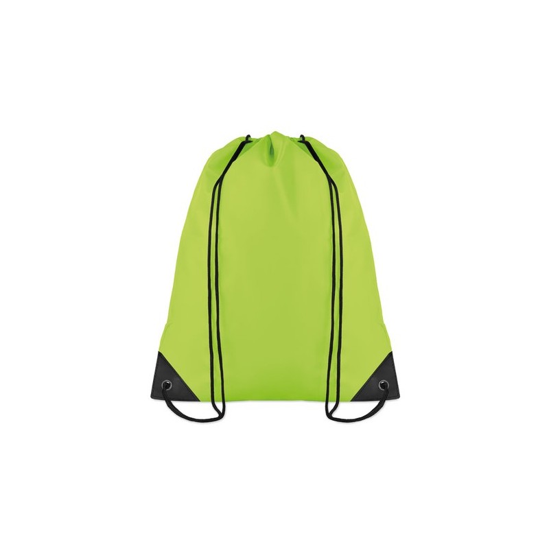 Sac à dos personnalisé en polyester idéal pour vos événements - SHOOP Matières : PET Couleurs : vert citron marquage laser ultra