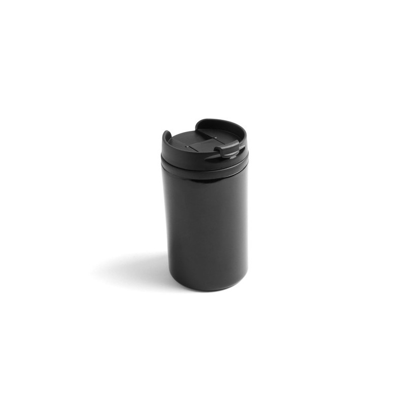 Mug Isotherme Personnalisé Éco-responsable Citrox Matières : acier inoxydable Couleurs : noir