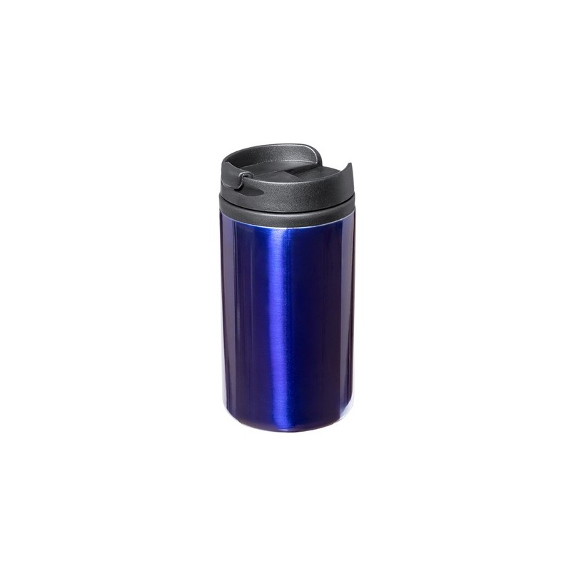 Mug Isotherme Personnalisé Éco-responsable Citrox Matières : acier inoxydable Couleurs : noir cadeau client original