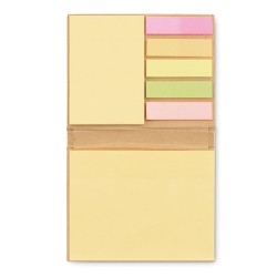 Bloc en Papier Recyclé Éco-responsable Multi pas cher - RECYCLO Matières : papier Couleurs : beige cadeau entreprise pas cher