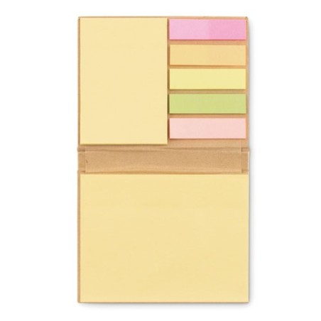 Bloc en Papier Recyclé Éco-responsable Multi pas cher - RECYCLO Matières : papier Couleurs : beige cadeau entreprise pas cher