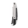 Couteau rétractable pratique et durable personnalisé - BOWIE Matières : aluminium Couleurs : argenté personnalisable avec votre 