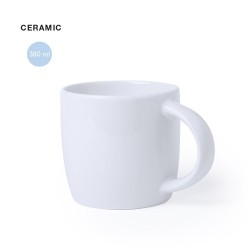 Mug Personnalisé Publicitaire Tarbox Matières : céramique Couleurs : blanc 2
