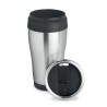 Tasse Isotherme Personnalisée 455 ml en Inox - TRAM Matières : acier inoxydable Couleurs : noir personnalisable avec votre logo