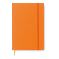 Carnet A6 Ligné Éco-responsable 96 Pages NOTELUX Matières : papier Couleurs : orange objet promotionnel éco-responsable