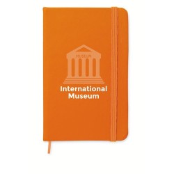 Carnet A6 Ligné Éco-responsable 96 Pages NOTELUX Matières : papier Couleurs : orange cadeau collaborateur premium