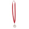 Médaille personnalisée pour événements Corum Matières : métal Couleurs : argenté marquage laser ultra précis