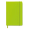 Carnet A6 Ligné Éco-responsable 96 Pages NOTELUX Matières : papier Couleurs : vert citron personnalisable avec votre logo