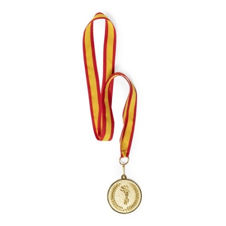 Médaille personnalisée pour événements Corum Matières : métal Couleurs : doré marquage laser ultra précis