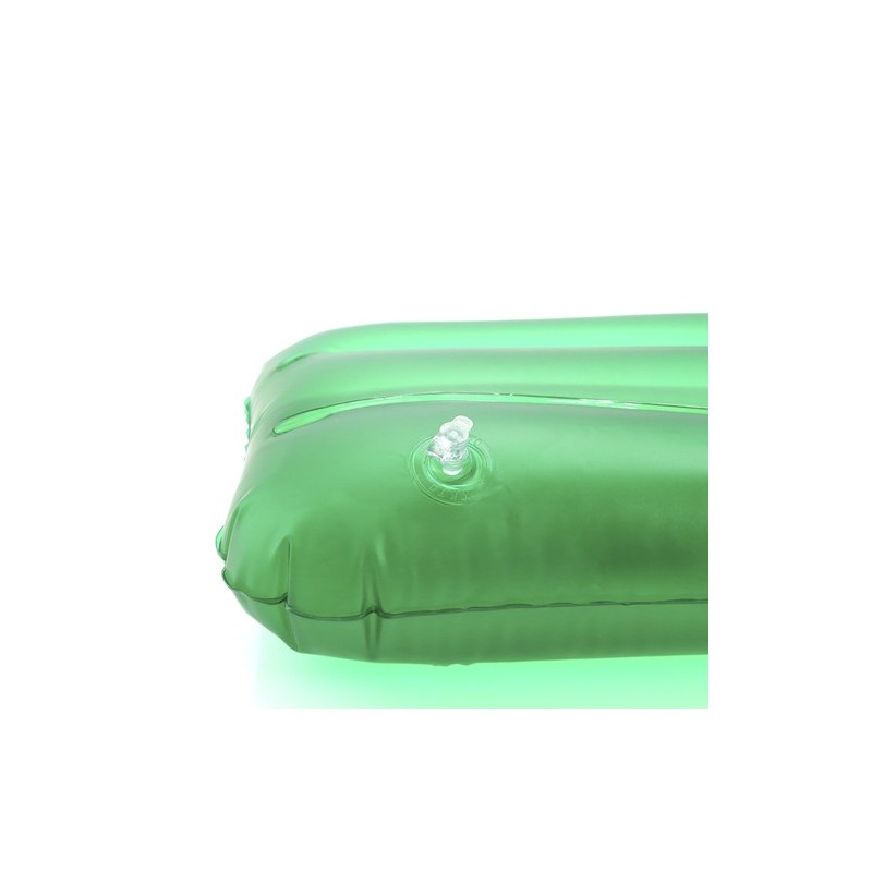 Coussin Personnalisé de Plage Confortable et Stylé Egeo Matières : PVC Couleurs : vert impression logo haute qualité