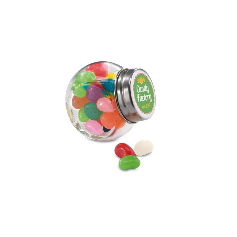 Bonbons multicolores personnalisés - Cadeau d'entreprise BEANDY goodies publicitaire événementiel
