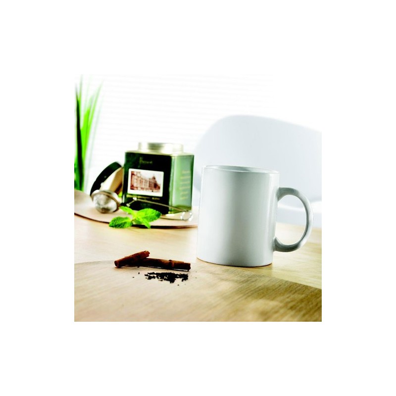 Mug céramique personnalisé  300ml - Dublin Matières : grès Couleurs : blanc cadeau entreprise pas cher