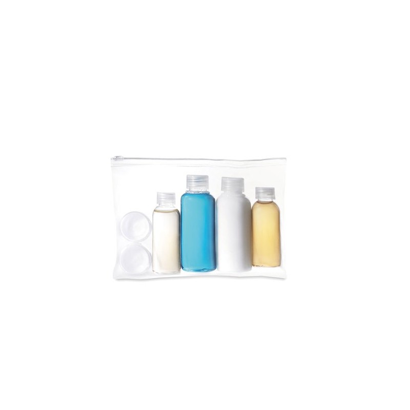 Pochette de voyage pratique personnalisée - AIRPRO Matières : PET Couleurs : transparent