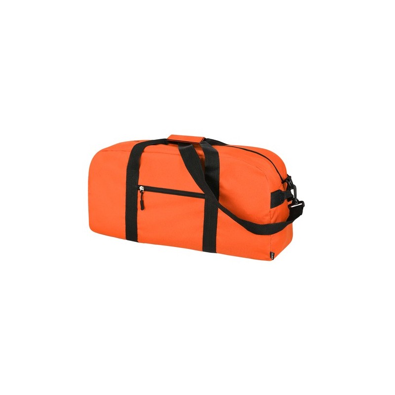Sac pas cher personnalisé Framton Couleurs : rouge Matières : polyester recyclé goodies personnalisé en stock