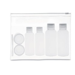Pochette de voyage pratique personnalisée - AIRPRO Matières : PET Couleurs : transparent cadeau entreprise pas cher