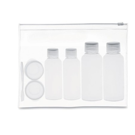 Pochette de voyage pratique personnalisée - AIRPRO Matières : PET Couleurs : transparent cadeau entreprise pas cher