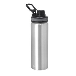 Bidon pas cher personnalisé Fouler Matières : aluminium recyclé  Couleurs : bleu accessoire événementiel unique
