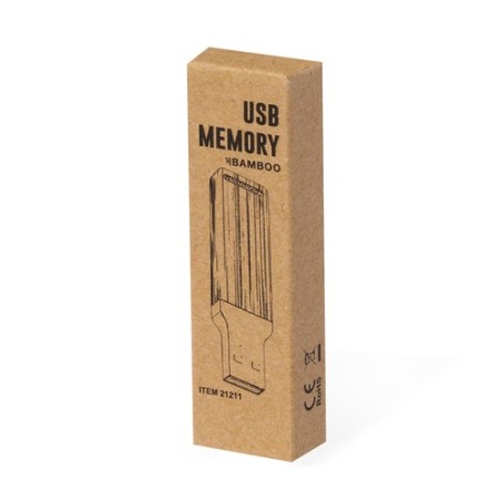 Clé USB Narvik 16GB en Bambou Écologique