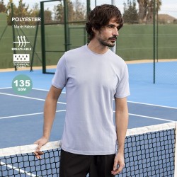 T-Shirt Adulte Personnalisé Confort et Performance Tecnic Gelang Matières : polyester Taille textile : XL Couleurs : gris cadeau 2