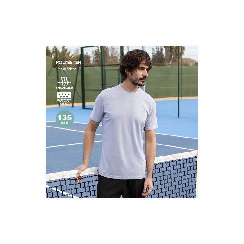 T-Shirt Adulte Personnalisé Confort et Performance Tecnic Gelang Matières : polyester Taille textile : L Couleurs : blanc objet 