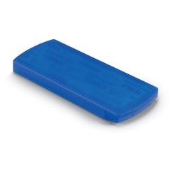Pansements Personnalisables Pratiques - Boîte de 5 - EVAN Matières : polypropylène (PP) Couleurs : bleu transparent cadeau entre