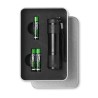 Torche Pratique 9 LED Éco-responsable - LED PLUS Matières : aluminium Couleurs : noir