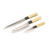 Set de Couteaux Japonais Élégants Personnalisés - TAKI Matières : acier inoxydable Couleurs : multicolore personnalisable avec v