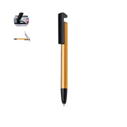 Stylo Bille Multifonction Personnalisé pas cher - Support Uplex Matières : aluminium Couleurs : bleu marine 2