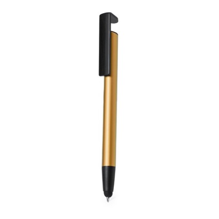 Stylo Bille Multifonction Personnalisé pas cher - Support Uplex Matières : aluminium Couleurs : bleu marine cadeau collaborateur