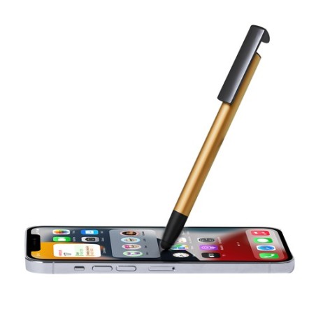 Stylo Bille Multifonction Personnalisé pas cher - Support Uplex Matières : aluminium Couleurs : argenté goodies personnalisé en 