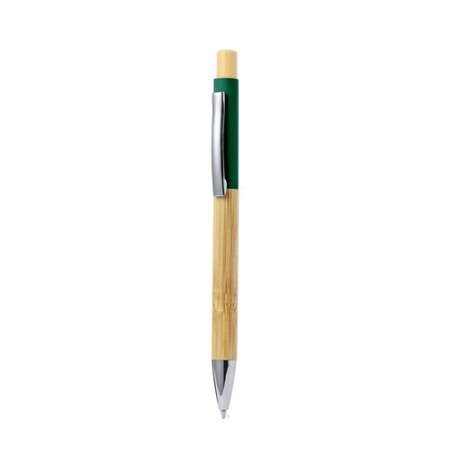 Stylo Cadeau d'Entreprise Éco-responsable en Bambou Renol Matières : bambou Couleurs : noir goodies personnalisé en stock