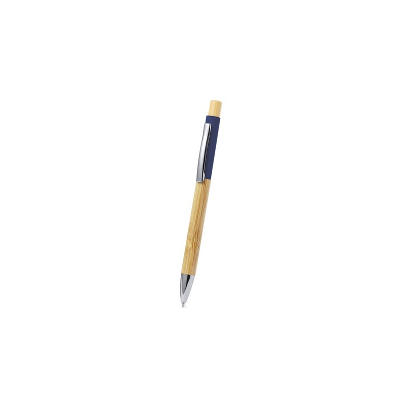 Stylo Cadeau d'Entreprise Éco-responsable en Bambou Renol Matières : bambou Couleurs : noir cadeau entreprise pas cher
