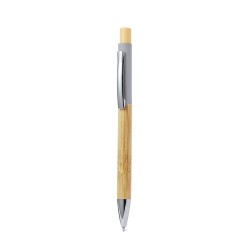 Stylo Cadeau d'Entreprise Éco-responsable en Bambou Renol Matières : bambou Couleurs : blanc goodies publicitaire événementiel