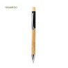 Stylo Cadeau d'Entreprise Éco-responsable en Bambou Renol Matières : bambou Couleurs : bleu marine objet promotionnel éco-respon