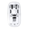 Souris Pratique et Personnalisée Design Transparent pas cher Mirabek Couleurs : blanc