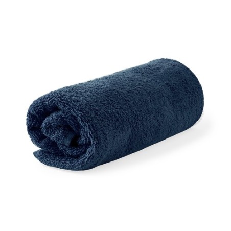 Serviette Éco-responsable et Élégante en Coton Biologique Koleva Matières : coton organique Couleurs : bleu