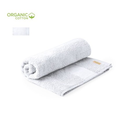 Serviette Éco-responsable et Élégante en Coton Biologique Koleva Matières : coton organique Couleurs : gris personnalisation rap
