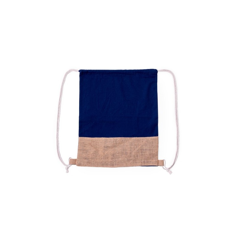 Sac à Dos Publicitaire Personnalisé Zyndrax Matières : coton Couleurs : bleu marine cadeau entreprise pas cher