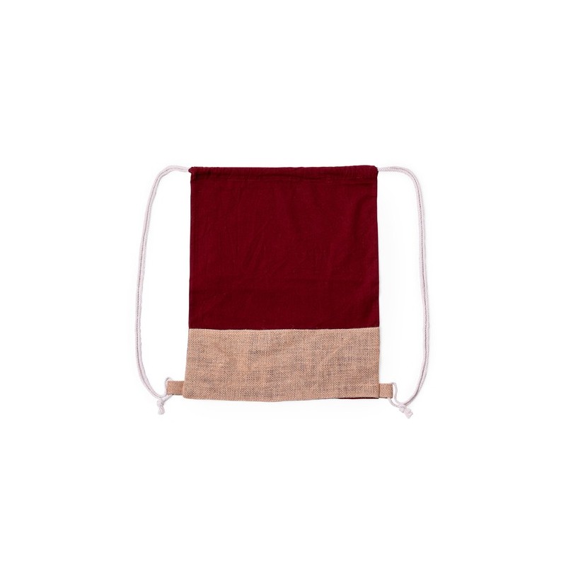 Sac à Dos Publicitaire Personnalisé Zyndrax Matières : coton Couleurs : bordeaux personnalisable avec votre logo