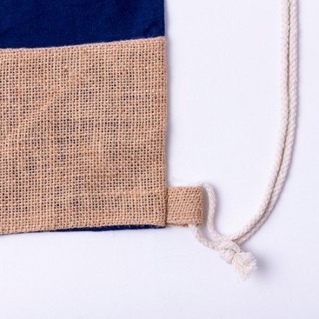 Sac à Dos Publicitaire Personnalisé Zyndrax Matières : coton Couleurs : bordeaux objet promotionnel éco-responsable