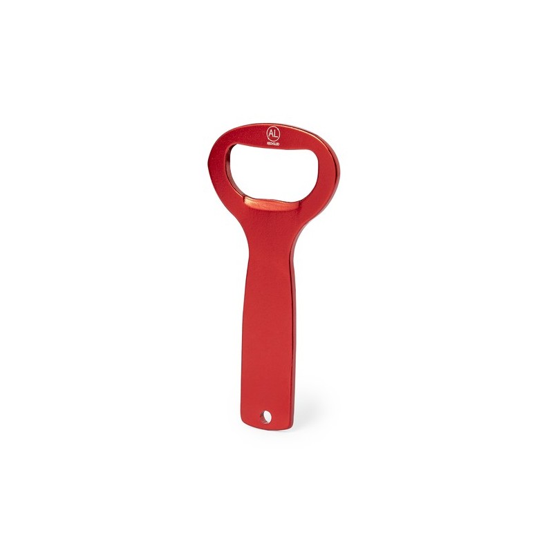 Ouvre Bouteille Éco-responsable Personnalisé en Aluminium Recyclé Gambit Matières : aluminium recyclé  Couleurs : vert cadeau en