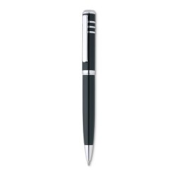 Stylo-bille twist laqué en métal personnalisé OLYMPIA Matières : métal Couleurs : noir 2